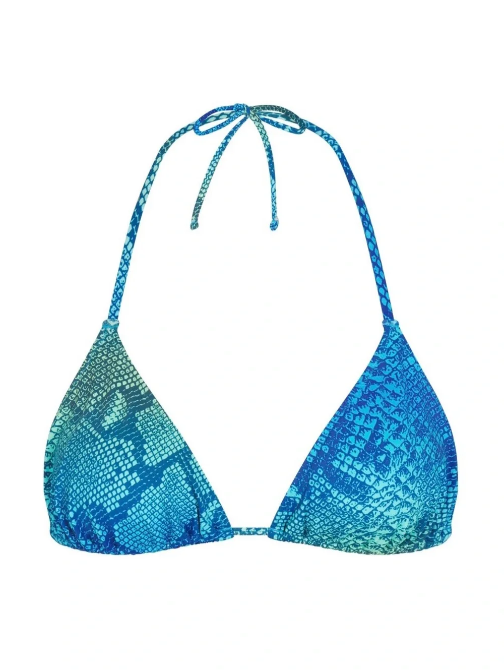 🩵 SKIMS Signature Swim Bikini Set | Aqua Ombre Snake | M | NWT